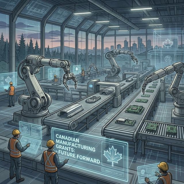 Manufacturing Grants Canada 2026: Industry 4.0 Funding | $10M+