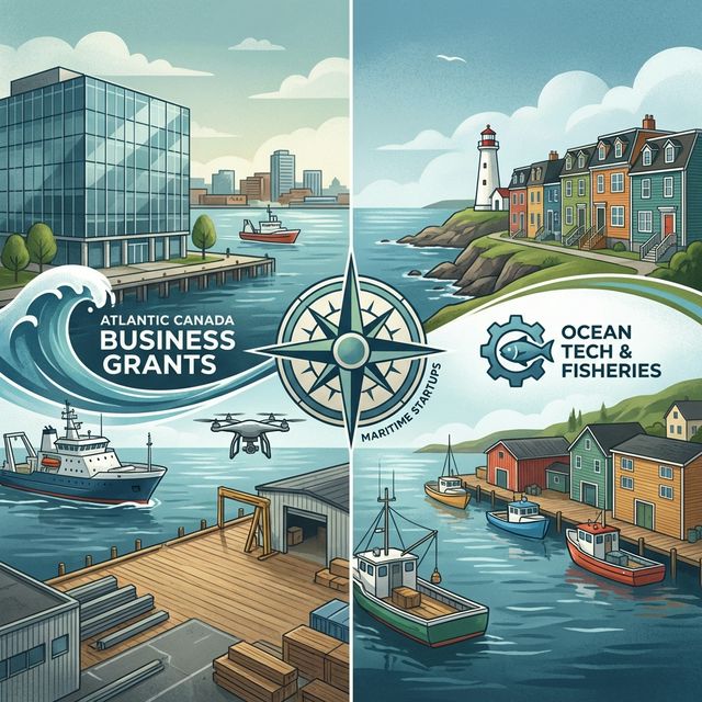 Atlantic Business Grants 2026: ACOA & Ocean Supercluster | $2B+